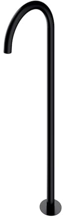 Omnires WWYBL Y Bec de Baignoire autoportant, Noir