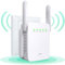 Répéteur WiFi,amplificateur de Signal WiFi Puissant, 4 antennes, 1 Port LAN, WiFi/Extender 2,4 GHz, Couverture jusqu'à 1100 m², idéal pour Le Bureau et la Maison, Installation Facile