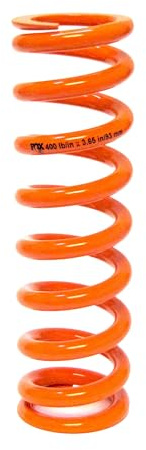 FOX Unisex-Adult Kit Ressort SLS Orange (T) 2019 [1.385in ID X 550lb/in X 2.4in/61mm Travel X 4.91in TLG], Ref: 033-22-009, Black, ONE Size