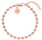 Purelei® Anxiety Fidget Bubble Armband – Edelstahl in Gold, Silber & Roségold, verstellbar 16-19 cm (Rosegold)