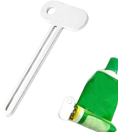 Edelstahl Squeeze Tube Tool - Manueller Creme Rollspender, Zahnpasta Tubbe Rolleer Metall | Lotion Tube Extractor, Praktischer Tubee Key Rooller für Farbe, Creme, Kosmetik Verwendung