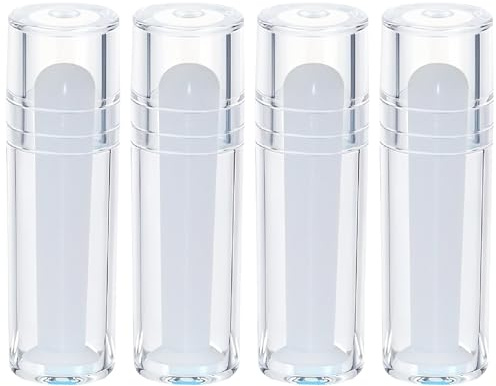 4 Stück hohle harte Kontaktlinsenentferner, kontaktlinsen entferner Zum Einsetzen Unabhängige Verpackung Einsetzhilfe, Formstabile Linsen Tragbares Reinigungswerkzeug für RGP/OK Lens
