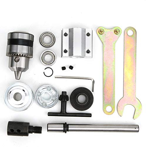 B12 Drill Chuck | Unpowered Spindle Assembly for Woodworking & Grinding | M10 Shaft Sleeve with 0.005mm Accuracy | DIY Drill Accessory for Cutting Tables/CNC Routers