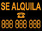 Cartel Resistente PVC - INMOBILIARIA (SE ALQUILA)