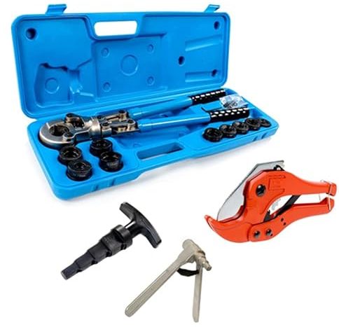 Arcanaute - Sertissage radial - Pince à sertir PER & Multicouche H et TH + calibreur, coupe tube et emboiture