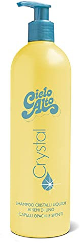 Cielo Alto Champú cristales líquidos a semillas de lino, 500 ml