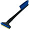 Auto Eiskratzer mit Besen Auto Schneebesen mit Eiskratzer Messing Eiskratzer mit Besen Auto Kratzer mit Besen Scheibenkratzer Eisschaber Schneebürste Schneefeger (L&P A056 Schwarz Blau)