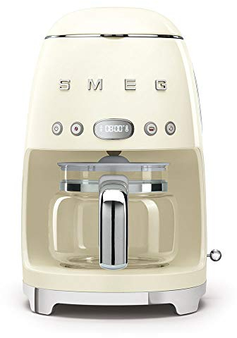 SMEG Machine à café style rétro années 1950 (crème)