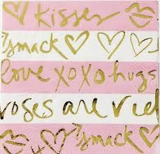 Kisses, Smack, Love, Hugs, Roses Are Red