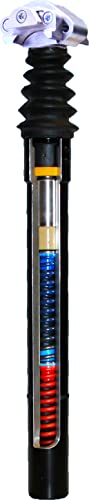 Airwings Evolution Classic Gefederte Sattelstütze mit Linear-Kugellager, 360mm Länge (Hard, Ø30,9mm)