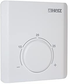 Herz Termostato electrónico de 24 V, regulador de temperatura ambiente, 3F79912