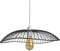 MiniSun | Large Dispersed Wavy Umbrella Design Black Wire Ceiling Light Shade | Pendant Lights, Home Décor & Improvement Essential | 450cm Shade Width