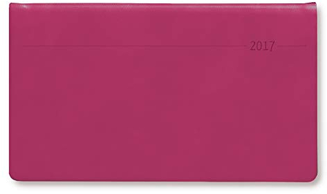 Quertimer Touch rosa 2023 - Taschenkalender 15,6x9 cm - seperates Adressheft - Weekly - 128 Seiten - Quer-Planer - Alpha Edition