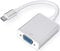 USB C to VGA Adapter, Thunderbolt 3 Type C to VGA Male to Female Converter Cable for Mac Book Pro 2020-2018, Lenovo 900, Dell XPS 13, Projector