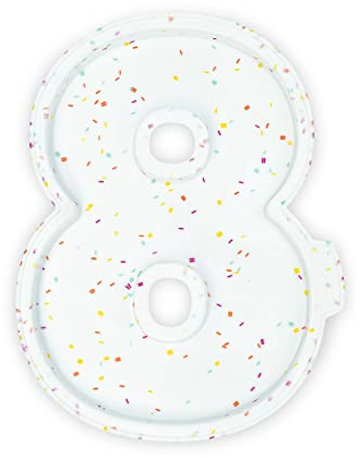 CÉCOA • Set de 2 Moules en Silicone • Layer Cake & Number Cake • Chiffre 8 • Antiadhésif & Facile à Démouler • Pâtisserie Créative & Anniversaires