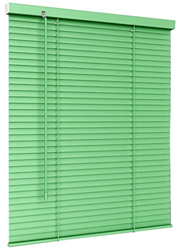 Jalousien aus Aluminium,Plissee Jalousien Breit Rollo Vorhang Fensterläden für Zuhause Büro,Alu-Jalousie mit einem Seil und einer Stange,Wand- und Deckenmontage,Anpassbar (W90xH120cm(36x47in))
