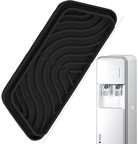Refrigerator Drip Tray | Fridge Drip Catcher Silicone Splash Drip Pan,Protector Ice, and Water Dispenser Pan, Fridge Spills Water Pad Catch Basin for Drainage