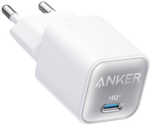 Anker 511 Nano 3 Charger EU 30W - Multicolored USB Charging Adapter for Smartphones, Tablets & Laptops