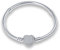 QIKAOLA S925 Silber Pandora Armbänder für Frauen Snake Chain Armbänder passt für Pandora Charms