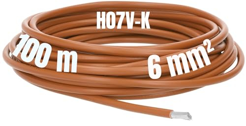 Lapp 100m 4160703 Multi-Standard SC 2.1 1x6 mm2 Braun Steuerleitung