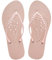 Kelway Infradito Donna Ciabatte Donna Estive Asciugatura Rapida Pantofole Piattaforma Pantofole da Bagno Antiscivolo, Rosa 37/38