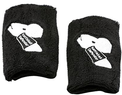 predolo 1 Paar Kettlebell Handgelenkschutz für Training, Schwarz, Waschbar
