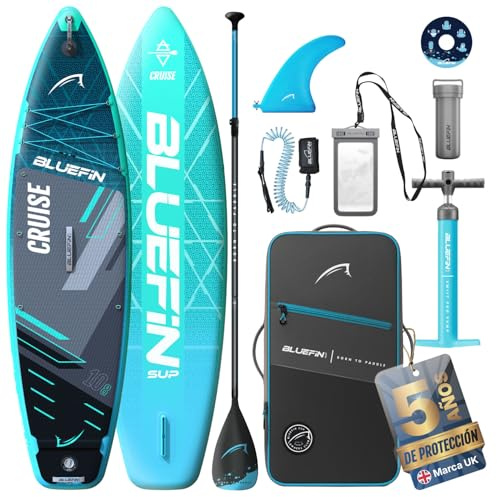 Bluefin SUP Cruise 10'8 Premium-Paket mit aufblasbarem SUP-Board