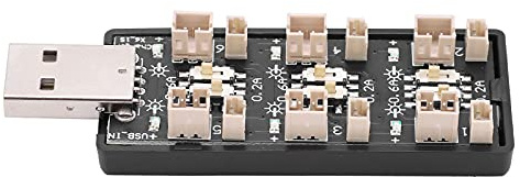 Charging Board 6‑Channel USB to 3.7V High Voltage Components 4.20V