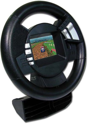 Speedlink Advanced Lenkrad für den Game Boy Advance (Gas und Bremse, Sichtfenster für GBA-Display)