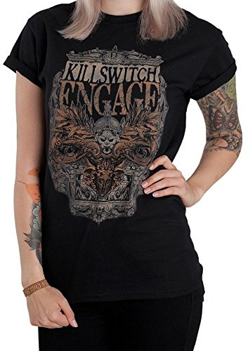 Killswitch Men's Army Short Sleeve T-Shirt, Black, X-Large