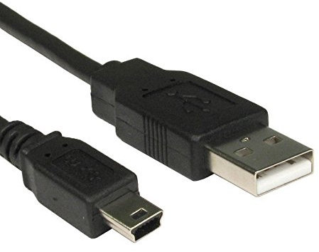 WEBSELLER31® USB DATA CABLE AND BATTERY CHARGER FOR Garmin nuvi 2595LMT 5 Sat Nav with UK and Full Europe