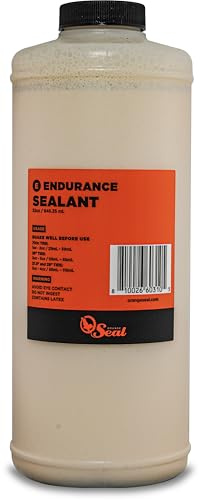 Orange Seal - Endurance Formula Tubeless Bike Tire Sealant | Long Lasting, Fast Sealing | for MTB, Road, CX and Gravel Bicycle Tires | 32oz Refill
