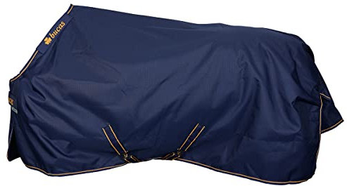 Bucas Irish Turnout Medium 150g Classic - navy/gold, Groesse:125