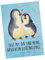 Mr. & Mrs. Panda Postkarte Pinguin umarmen - Geschenk, Umarmung, Hochzeitstag, Ansichtskarten, Einladung, Einladung Geburtstag, Liebe, Umarmung