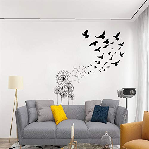 Wandaufkleber Neue Leuchtturm Möwe,Hevoiok Modern Dekor Abnehmbar Wandtattoo Wand Aufkleber Wohnzimmer Schlafzimmer Wall Decals Kunstwand Vinyl (Blau)