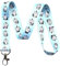 Cat Unicorn Lanyard Keychain Id Holder