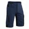 Hiauspor Kurze Hosen Herren, Leichte Wanderhose Atmungsaktiv Schnelltrocknen Cargo Bermuda Shorts Elastische Radlerhose MTB Fahrradhose Outdoorhose Sport Radhose Sommer mit 6 Taschen (Navy, M)