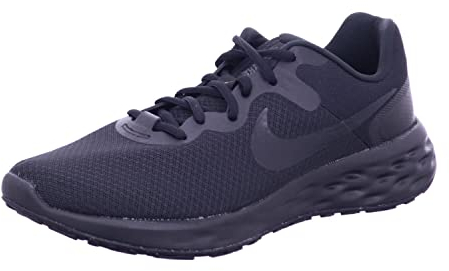 NIKE Men's Nike Revolution 6 Nn Sneaker, Black Black Dk Smoke Grey, 7 UK