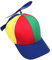 MEGAUK Eltern-Kind Mütze Hubschrauber Propeller Mütze Helikopter Basecap Lustige Baseball Cap Baseballmütze für Party Weihnachten (Blau Erwachsener)