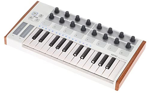 Teclado Piano 25 Teclas USB Midi Drum Pad Y Midi Controller Midi Keyboard Piano Teclado