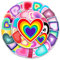 Thrcat Love Stickers Wasserflaschen-Aufkleber, wasserdicht, für Skateboard, Laptop, Computer, Handyhüllen, Gitarren, Kühlschrank, Becher, Fahrrad-ästhetische Kinder, Jugendliche, Erwachsene, 50 Stück