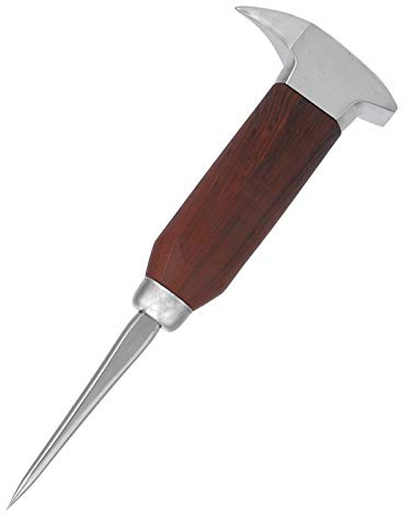 Eispickel, Edelstahl-Eispickel mit Holzgriff, Barkeeper-Werkzeug, Eisbrecher mit Holzgriff, Eisahle, Stanzer für Küchenbars, Bartender, Picknicks, Camping, Restaurant(#2)