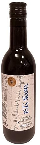 Botella de Vino Ribera del Duero en Miniatura de 18.7 cl. En formato especial para regalo de eventos.