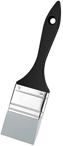 REHOC Pinceau de peinture en silicone, large, solide, plat, en silicone, outil de peinture flexible acrylique et eau, 5,1 cm