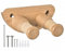 PASIVOLE Gitarre Wandhaken, Gitarre Bügelhaken, Holz Gitarrenbügel, Gitarrenhalter Wandhalterung Holzaufhänger Für Akustikgitarre Klassische Gitarre E-Gitarre Bass Banjo Ukulele