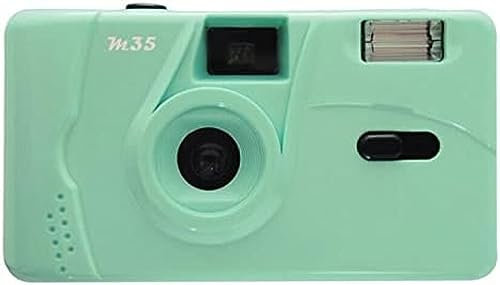 Einwegkamera, Retro 35 Mm Einweg-Filmkamera, Manuelle Narren-optische Kamera, Kindergeschenke, Einmalige Einweg-Filmkamera,Grün,HaoAMZ