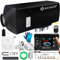 KESSER® Riscaldamento da 8 KW per diesel, riscaldamento diesel con display LCD e telecomando, riscaldatore d'aria con silenziatore per auto, camion, camper, riscaldamento e timer e termostato, 12 V/24