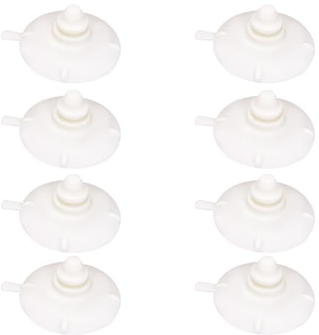 Lot de 8 ventouses pour marches de piscine hors sol Innovaplas | Ventouses en caoutchouc résistant à l'eau 10,2 cm