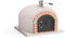 MOVELAR - Horno de Leña Exterior de Obra GRAN CANÁRIA (Burdeos - 120 x 120 x 65 cm) – Horno exterior robusto, cocción con leña, aislado térmicamente, ideal para pizzas y pan - REF: M00130