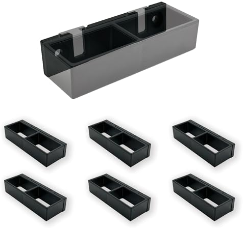 StealthMounts Wall Hive System Duel Holder | 6 Pack | Mounts for Tools Storage | Made in The UK